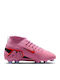 Mercurial Superfly 10 Club MG Ghete De Fotbal Pentru Copii Cu Crampoane Magic Flamingo / Total