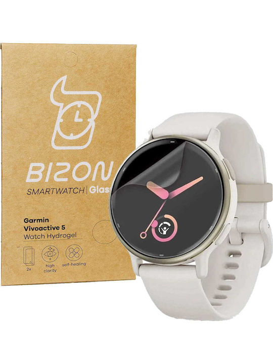 Bizon Glass Watch Hydrogel Protecție Ecran Garmin Vivoactive 5 2 Bucăți