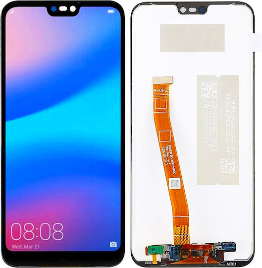 Original LCD Display Screen Glass Huawei P20 Lite ANE-LX1 Black