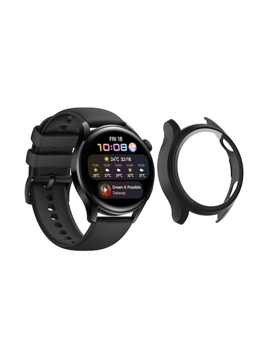 Case + Glas 2-in-1 Huawei Watch Gt 3 42 Schwarz