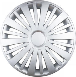 Leoplast Car Hubcap 14" 1 Piece Silver