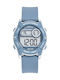 Tekday Kids Digital Watch with Rubber/Plastic Strap Light Blue