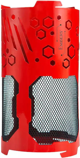 Embery Meshcover Windcover Windproof Hookah Accessory Embery 16121 Red