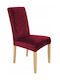 Ubieramy Meble Elastic Cover for Chair Burgundy 1pcs