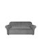 Ubieramy Meble Elastic Cover for Two Seater Sofa Light Gray 1pcs