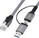 Microconnect U/UTP Cat.6 Ethernet Network Cable 5m Black