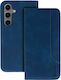 Wonder Book Δερματίνης Navy Μπλε (Oppo A17)