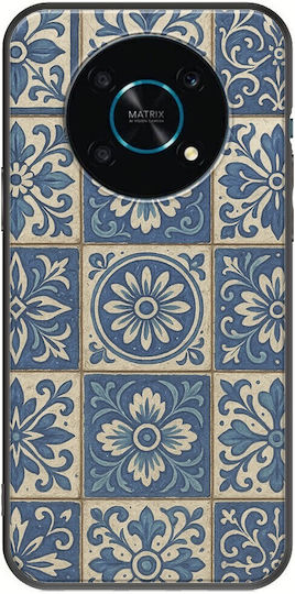 Aegean Mosaic Honor Magic 4 Lite 5g Black TPU Black Silicone
