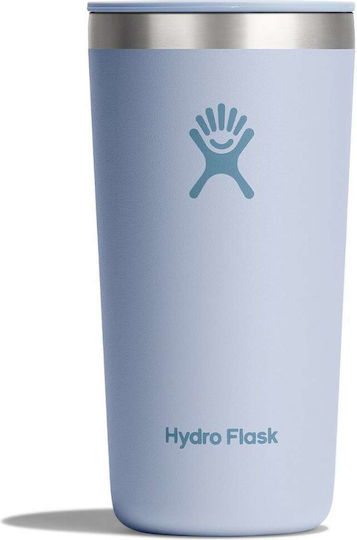 Hydro Flask Ποτήρι Θερμός Ανοξείδωτο BPA Free 355ml Surf με Καλαμάκι και Λαβή