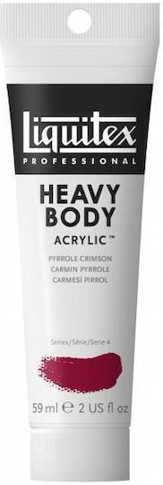 Liquitex Professional 59ml Heavy Body Acrylics 326 Pyrrole Crimson Series 4