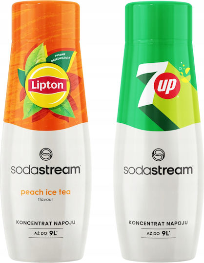 Sodastream Ice Tea Ροδάκινο με Ανθρακικό σε Κουτί 2x440ml