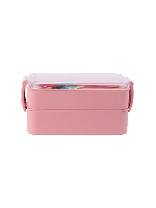Next Plastic Lunch Box Pink 400ml