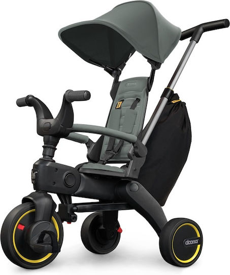 Doona Liki Trike S3 Foldable and Convertible 4 in 1 for 10 Months Slate Green