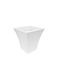 Atmosphera City White Flower Pot 40x40x45cm