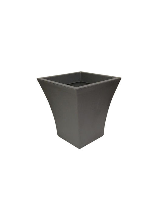Atmosphera City Flower Pot Anthracite 40x40x45cm