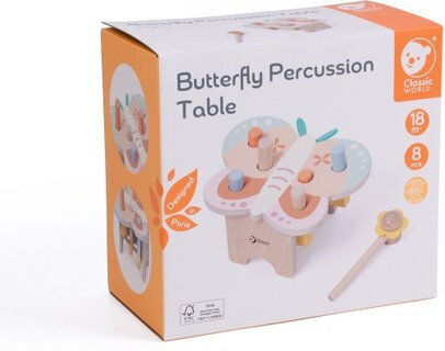 Classic World Hammer Toy made of Wood for 18++ Months