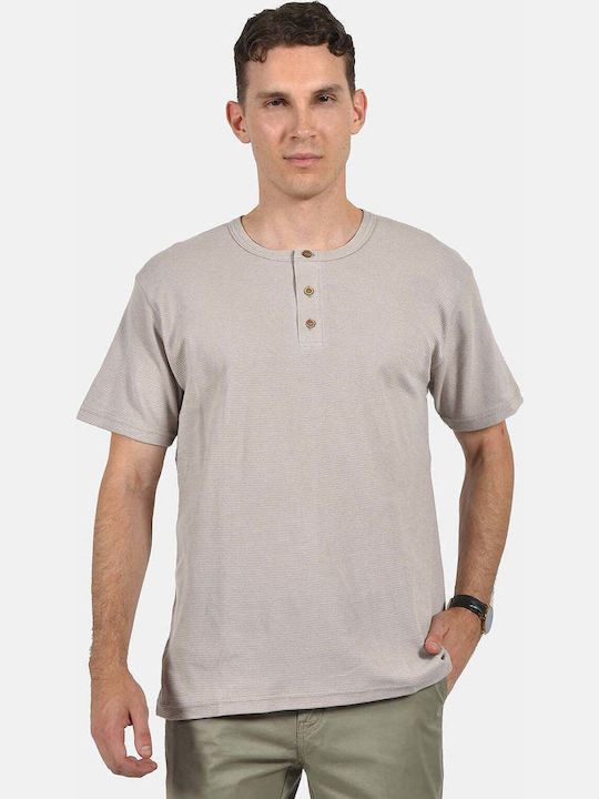 Everbest Bluză cu mânecă scurtă Beige