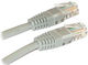 Lynx U/UTP Cat.6 (Gigabit) Καλώδιο Δικτύου Ethernet 0.25m Γκρι
