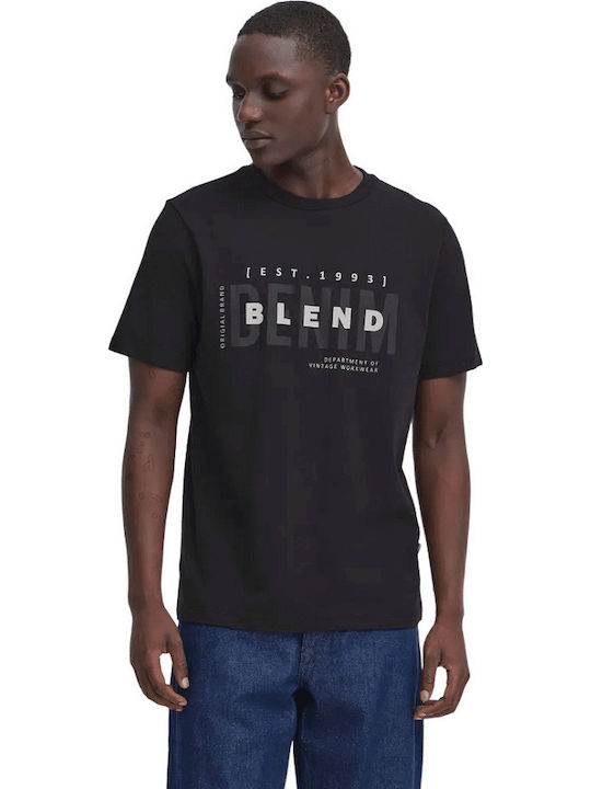 Blend T-Shirt Schwarz