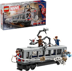 LEGO Super Heroes Spiderman vs Doc Ock Subway Train Scene for Ages 9+ 393 Pieces