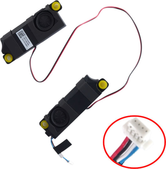 Speaker Set Ηχεία Ζευγάρι Laptop Asus Tuf Gaming A15 Fa506 Fx506 Fx506lh Fx506lu Fa506ihr Dn010244000 04072-03610000 04072-03610300 Speakers Left+right Κωδ.1-spkr262