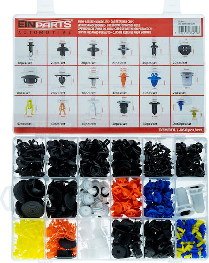 Clips Fasteners Dedicated To Toyota Set 460 Stück