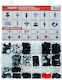 Clips Fasteners Dedicated Ford Set 467 Pieces