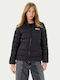 Women's Puffer Jacket for Winter Black