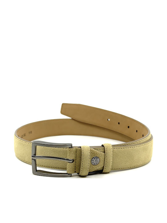 Legend Accessories Ανδρική Ζώνη Μπεζ