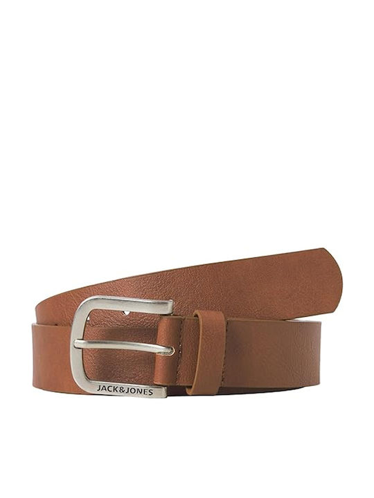 Jack & Jones Men's Belt Tabac Brown