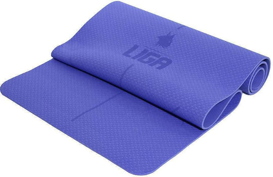 Liga Sport Original Exercise Mat Blue (183x61cm)