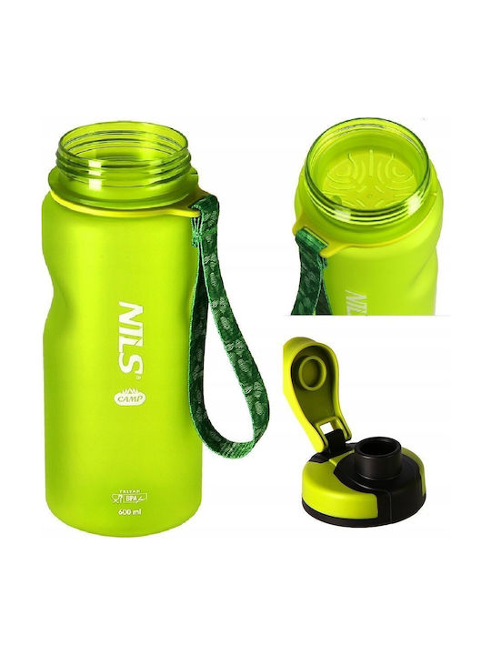 Nils Sticla de apa Plastic 600ml Verde