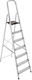 Palbest Hobby Leiter Aluminium mit 6+1 Stufen 806cm
