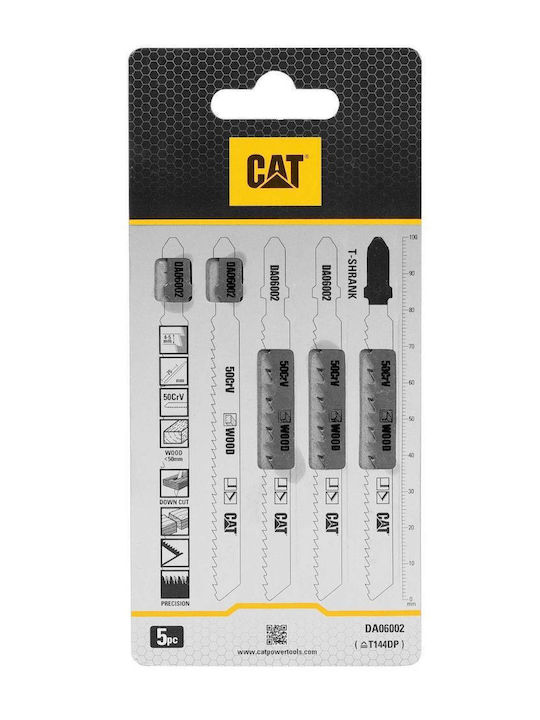 CAT 02-3447 Lamele pentru lemn 100mm 5buc
