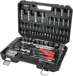 Proline 58194 Ratschen- und Steckschlüssel-Set 1/2" & 1/4" 94 Stück Proline 58194 Ratschen- und Steckschlüssel-Set 1/2" & 1/4" 94 Stück