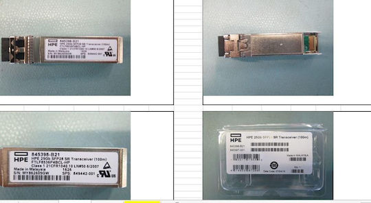 Hp Enterprise 25Gb Sfp28 Sr Приемо-предавател Модул Къс Обхват 100м 849442-001