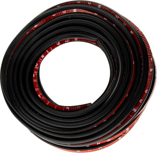 Rubber Seal Car Doors Trunk Type L 12x8 Mm 25m
