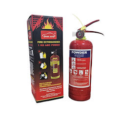 Πυροσβεστήρας Ξηράς Σκόνης 1kg Abc Dry Powder Fire Extinguisher