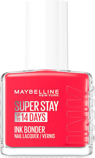 Maybelline 7 Days Glossy Long Lasting Nail Polish 490 Hot Salsa