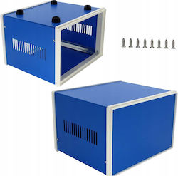 Blue Metal Enclosure Instruments 110x250x190mm