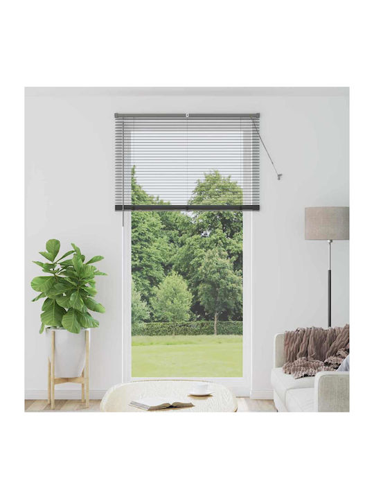 vidaXL Shade Blind Aluminum in Gray Color L120x...