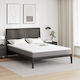 vidaXL Ανώστρωμα Υπέρδιπλο Polyester 160x200x3.5εκ.