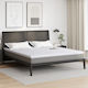 vidaXL Топ Матрак King Size Полиестер 200x200x6см