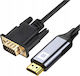 Kabel HDMI-Stecker - VGA-Stecker 3m Gray