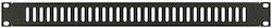 Lanview Ventilated 1U 19" Blanking Panel Black RAB200BL