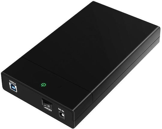 Coreparts 3.5" USB 3.0 SATA Hard Drive Enclosure EU Support HDD Up to 10TB Slide Type LED Indicator Easy to Open Close