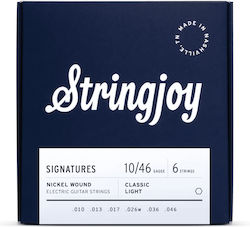Stringjoy Σετ Χορδών Nickel Wound 10 - 46"