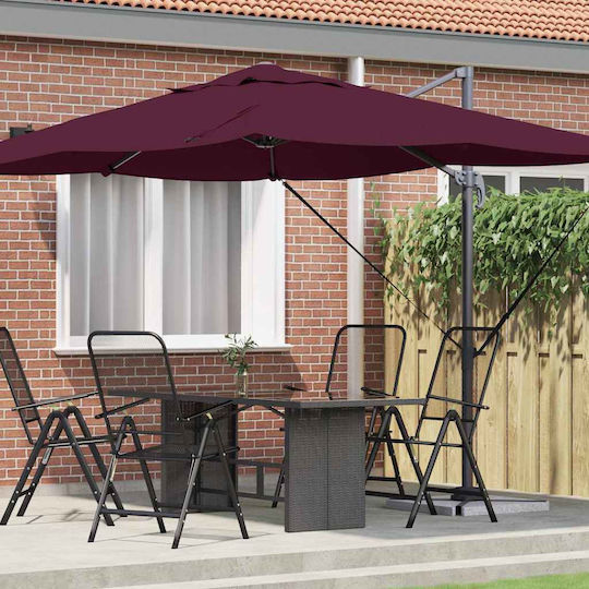 Hängender Metall Garten- und Terrassen-Sonnenschirm Hängender Metall Garten- und Terrassen-Sonnenschirm