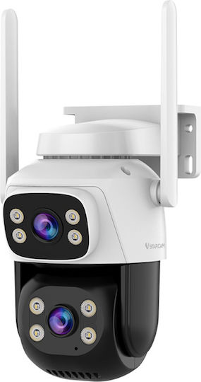 Vstarcam C622DR IP Dual Κάμερα Παρακολούθησης Wi-Fi Full HD 1080p Αδιάβροχη με Αμφίδρομη Επικοινωνία και Φακό 4mm