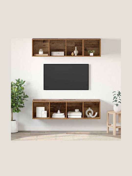 Living Room TV Unit Coffee L37xW37xH142.5cm